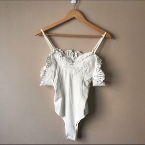 Off the shoulder bodysuit